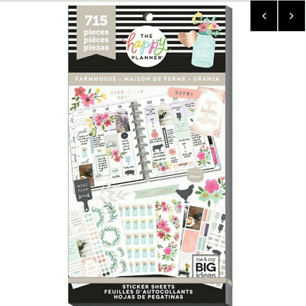 Farmhouse Sticker Book The Happy Planner New